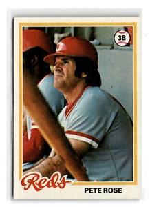 1978 Topps #20 Pete Rose Cincinnati Reds 202483 - Picture 1 of 2