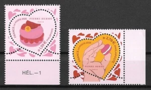 Frankreich Mi.Nr. 9009-9010** (2025) postfrisch/Grußmarken: Valentinstag - Bild 1 von 1