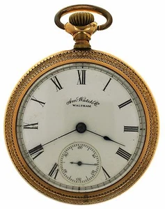 Rare Waltham P.S. Bartlett 18s 15J Gold Filled OF Pocket Watch Model 1883 - Picture 1 of 12