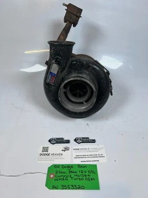 OEM 1994 Dodge Ram 2500 3500 12 Valve 5.9L Cummins Holset WH1C Turbo 3553320 - Image 1 of 4