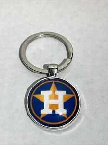 Houston Astros MLB Metal Baseball Keychain - Picture 1 of 4