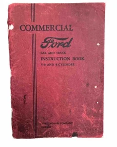 REPRINT 1933 Ford Commercial Car Truck owners manual operators instruction book - Picture 1 of 5
