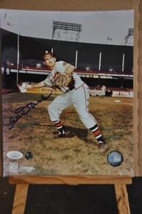Al Dark Autographed Signed Boston Braves 8x10 Photo JSA COA - Picture 1 of 3
