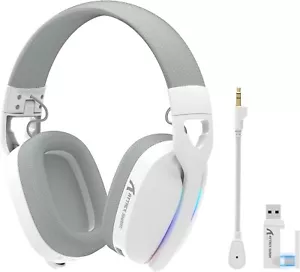 Attack Shark L90 Ultralight RGB Wireless Gaming Headset Plug-in Mic for Xbox - Picture 1 of 48