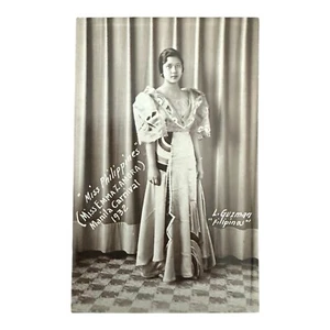 1932 Miss Philippines photo at Manila Carnival. Miss Emma Zamora. RARE! - Picture 1 of 5