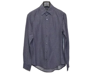 Amazing Men's Tom Ford Dress Shirt 39 Multicolor Cotton & Silk Italy Gucci - Picture 1 of 8