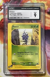 Pokemon Skyridge #85 Pineco CGC 9 2003 COME NUOVO - Foto 1 di 4