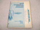 4912 Omc 1973 Evinrude Outboard Service Repair Manual 135 Hp Starflite