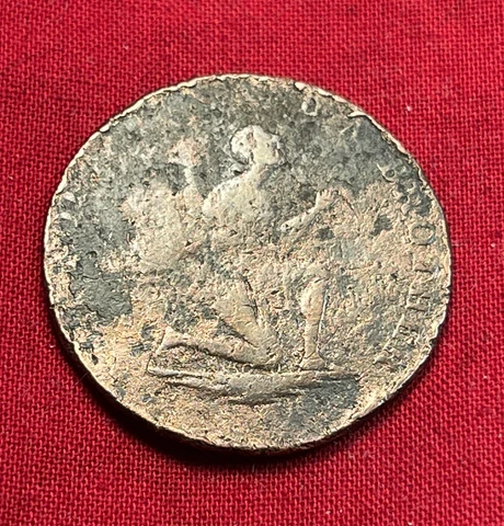 1790’s “Am I Not A Man”  Anti-Slavery Conder Token Halfpenny Spence Cover