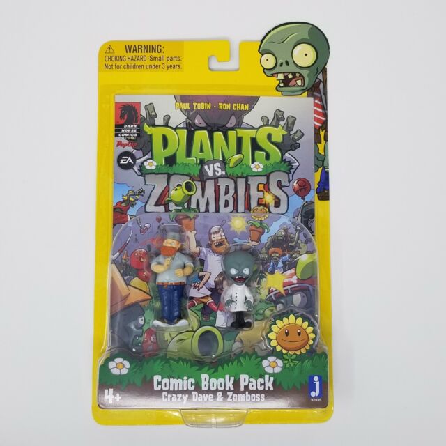 The Zoofy Group LLC Plants Vs Zombies 3 Figure 2-Pack: Cowboy Zombie &  Chili Bean