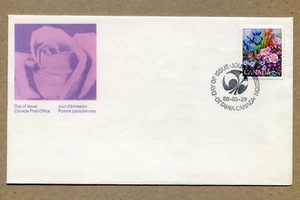 Kanada Ersttagsbrief. 1980-05-29 Garten Serie 17¢ Blumenstempel - Bild 1 von 2