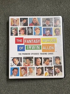 THE FANTASY WORLDS OF IRWIN ALLEN 2004 BINDER & includes *ALL 100 Base Card Set - Picture 1 of 3