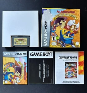 An American Tail Fievel's Gold Rush - Nintendo GBA Game Boy USA Box & Manual CIB - Picture 1 of 19