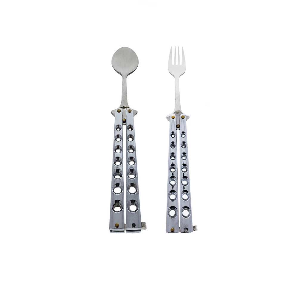 Набор вилок и ложек для бабочек P.S. для кемпинга и походов - Изображение 1 из 1