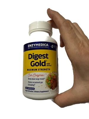 Suplemento de apoyo digestivo Enzymedica Digest Gold - 180 unidades Foto 1 de 4