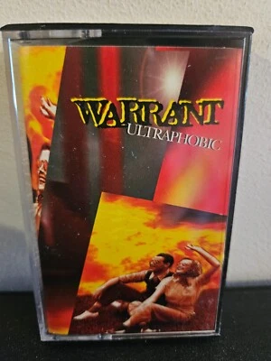 WARRANT Ultraphobic 1995 CASSETTE TAPE GLAM/HAIR METAL HARD ROCK JANI LANE - Image 1 of 4
