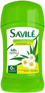 SAVILE DESODORANTE EN BARRA SABILA Y MANZANILLA/CHAMOMILE ALOE VERA DEODORANT - Picture 1 of 4