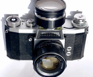 M42 Praktica IV SLR Body with Cinema Waist Finder & Variable Magnification - Picture 1 of 24