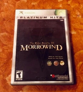XBOX Original Spiel - The Elder Scrolls III 3 Morrowind - CIB mit KARTE SAUBER 💯 - Bild 1 von 4