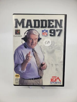 Madden NFL '97 (Sega Genesis, 1996) Complete in box | Tested - Image 1 of 4