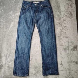 Levis Jeans Boys 14 Regular (27x27) Blue 514 Medium Wash Made in Egypt Stretch - Picture 1 of 19