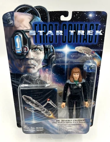 Star Trek: First Contact Movie BEVERLY CRUSHER 6-Inch Action Figure MOC Cover