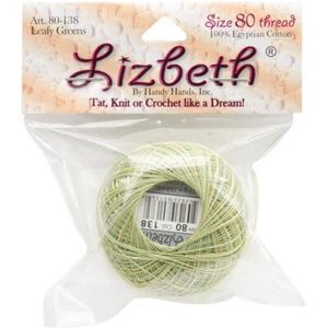 Handy Hands HH80-138 Lizbeth Cordonnet Cotton Size 80-Leafy Greens - Picture 1 of 1