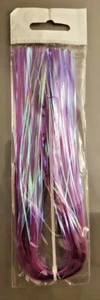 Purple Magnum Flashabou 1mm, 13-1/2", Fly Tying, Lure, Jig, Tinsel, Flash - Picture 1 of 3