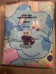 Edredón de colección Blues Clues habitación guardería cuna niño cama edredón lunares - Imagen 1 de 7