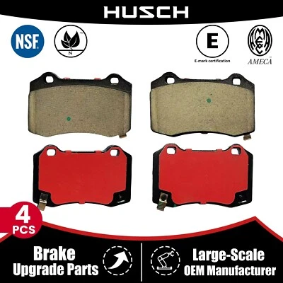 Rear Carbon Fiber Ceramic Brake Pads for DODGE DURANGO 2018 - 2020 Foto 1 de 4