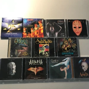CIRQUE DU SOLEIL - 11 CD LOT - USED CDs - Imagen 1 de 2