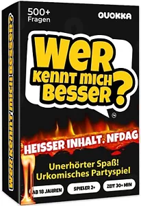 Quokka Kartenspiel Für Erwachsene - Wer Kennt Mich Besser? NSFW Edition - Bild 1 von 7