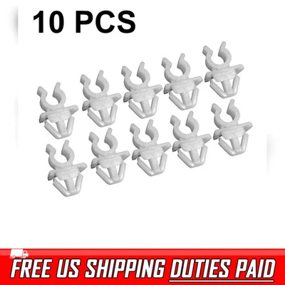 Abrazadera de clip de plástico con soporte para capó 10x para Nissan Navara D21 D22 Ute Foto 1 de 4