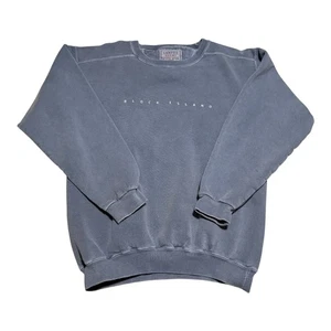 Vintage 90s Santee Heavyweight Block Island Rhode Island Sweatshirt Men's Medium - Picture 1 of 7