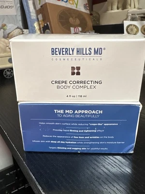 Crema compleja corporal correctora de crepé Beverly Hills MD 4 fl oz/sellada Foto 1 de 2