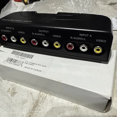2 To 1 Composite RCA Video Switch - Image 1 of 2