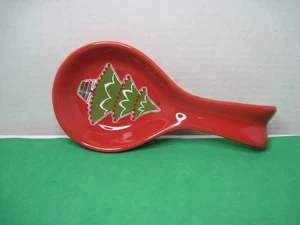 Christbaumlöffelablage aus glasierter Keramik - Bild 1 von 11