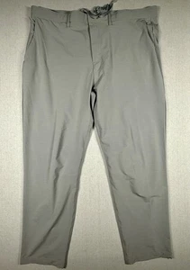Fabletics The Don Trouser Men XXL 40x29 Gray Classic Performance Stretch Pants - Picture 1 of 11