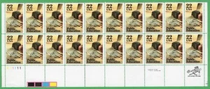 Scott #2159 Public Education Plate Block of 20 Stamps - MNH LL - Picture 1 of 1