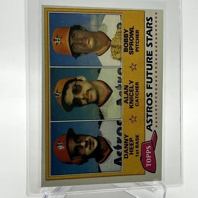 1981 Topps Astros Future Stars Rookie Baseball Card #82 NM-Mint FREE SHIPPING - Image 1 of 3