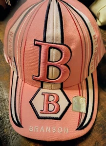Gorra de pelota Branson Missouri sombrero ajustable béisbol rosa para mujer totalmente nuevo - Imagen 1 de 3