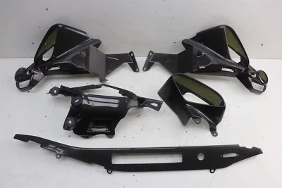 Ferrari 488 Spider 2019 Carbon Dash Vent Surround Trim Set OEM RHD J241 - Image 1 of 4