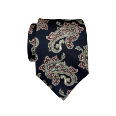 Corbata de seda Christian Dior Monsieur para hombre cachemira en negro Foto 1 de 4