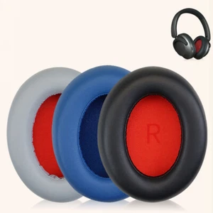 2 x Replacement EarPads Soft Cushion Cover for 1MORE SonoFlow Headphones - Picture 1 of 11
