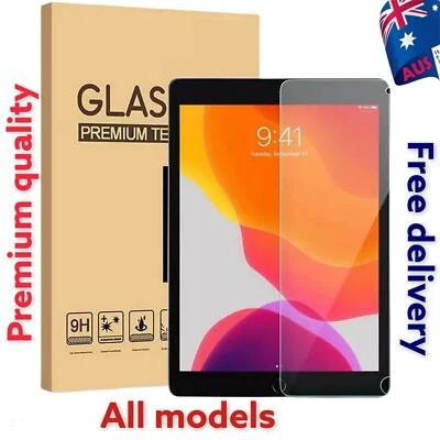 2 XPack For iPad Tablet Tempered Glass Screen Protector 2.5D Anti-shatter Film  - Image 1 of 4