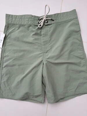 Novo shorts RRL DOUBLE RL NÁILON AZUL-PETRÓLEO COM 34” - Imagem 1 de 4