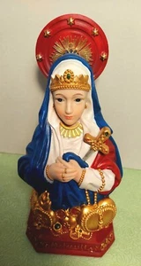 Erzulie Freda 12" Estatua Mater dolorosa Lwa Vodou Ezili Dahomey - Imagen 1 de 4