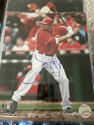 Singed Joey Votto Picture  - Image 1 of 2