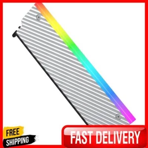 5V 3PIN ARGB RAM Heatsink Radiator Cooler for DDR2 DDR3 DDR4 DDR5(Black) - Afbeelding 1 van 9