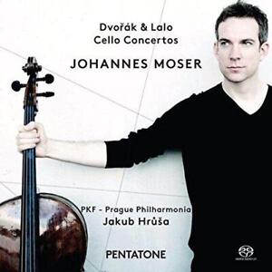 Johannes Moser And Pkf Prague Philharmonia - Dvorak & Lalo: Cello Con (NEW SACD)